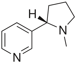 NICOTINE CHEMICAL STRUCTURE